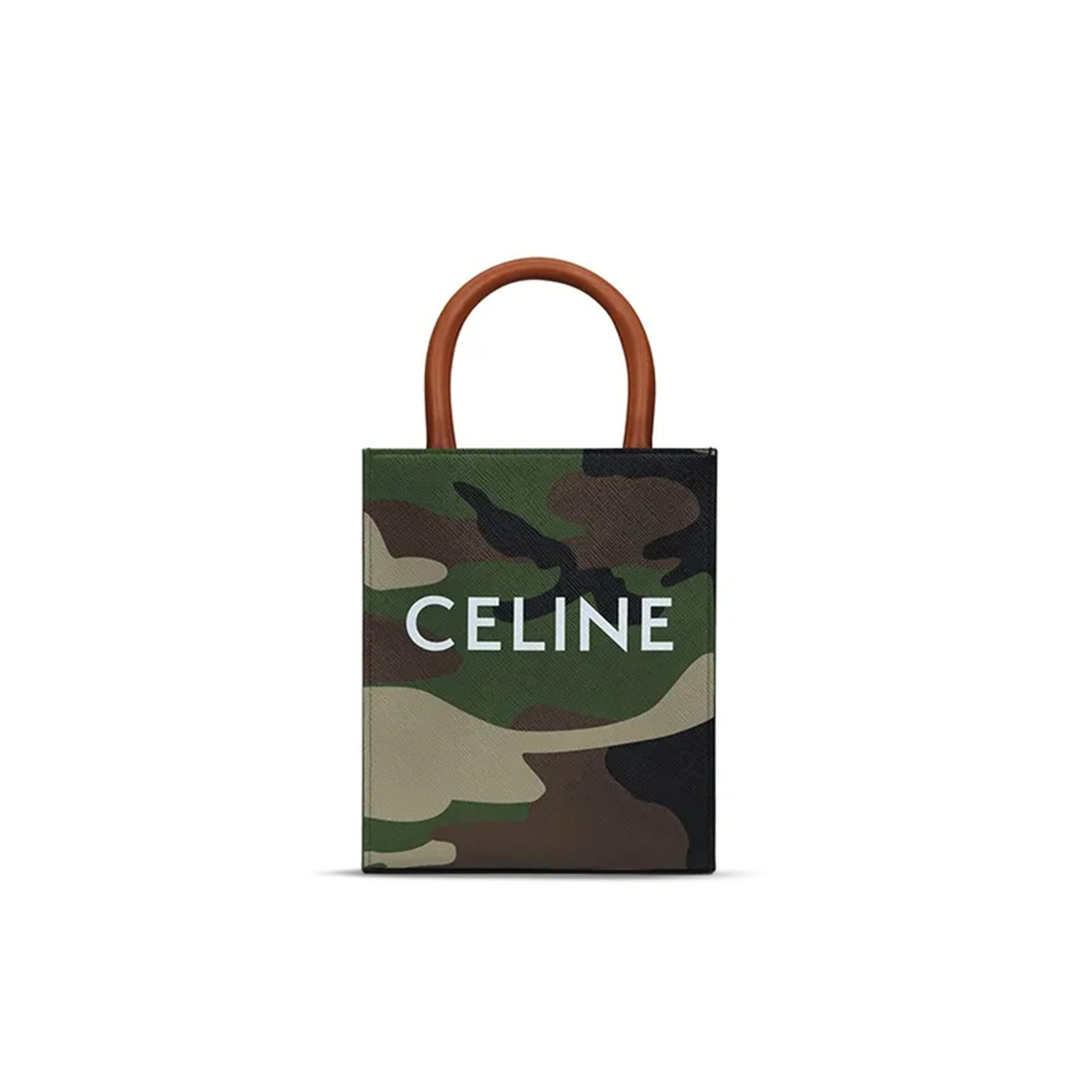 Ce**e mini tote in cabas triomphe prints and leather 194372dfj.15kh (21*17*4cm)